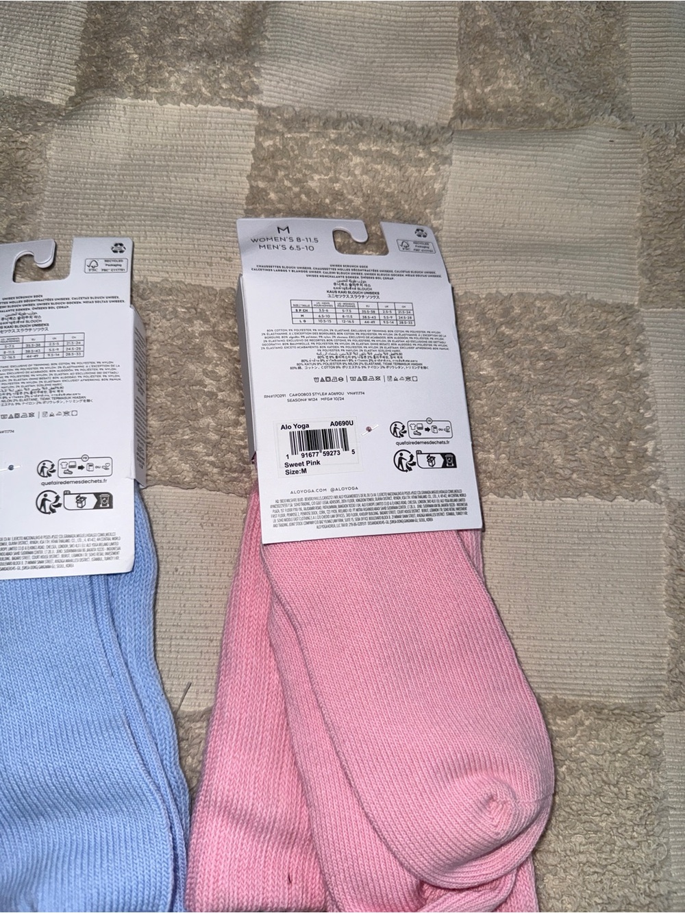 NWT 3 Pairs of All Socks size M $114 retail - Picture 5 of 5